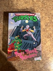 NYCC 2025 Exclusive NECA TMNT Train Track Takedown Shredder 1:12 Figure