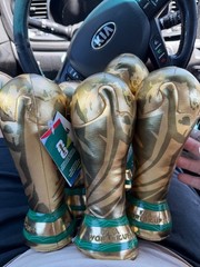 Official 2026 FIFA World Cup 26 10Inch Soft Plush Toy Trophy US SELLER