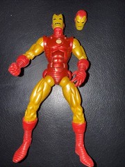 Marvel Legends Golden Age Iron Man 6” Action Figure Loose