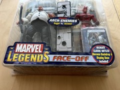 Marvel Legends Face-Off DAREDEVIL vs KINGPIN White Suit 2006 Toybiz NEW RARE