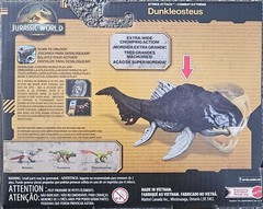 Jurassic World Survival Strike Attack 3pk: Dunkleosteus Dromaeosaurus Mutadon 🆕