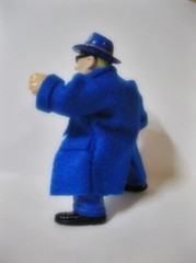 Custom Playmates Dick Tracy 5 Jacket Trench Coat LOT SET no figure big boy brow