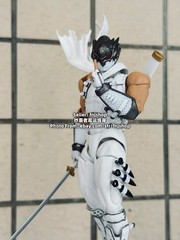 In Stock AC Toys Amazing Ninja Gaiden Ryu Hayabusa 1/12 Action Figure White Ver.