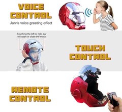 Iron Man Helmet Autoking MK5 1/1 Voice-controlled Transform Mask Cosplay Prop