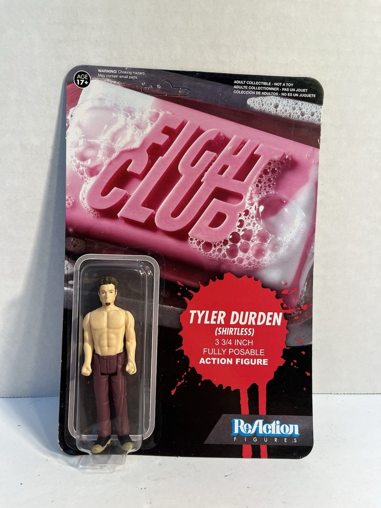 Reaction Fight Club Tyler Durden Shirtless Figure