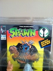 Spawn Clown AF w/Comic Book and Violator Monster Head AF MOC Still Sealed 1994!!