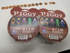 2 PIGGY Series 1 – TIGRY & FOXY Action Figure w DLC Code LOT New