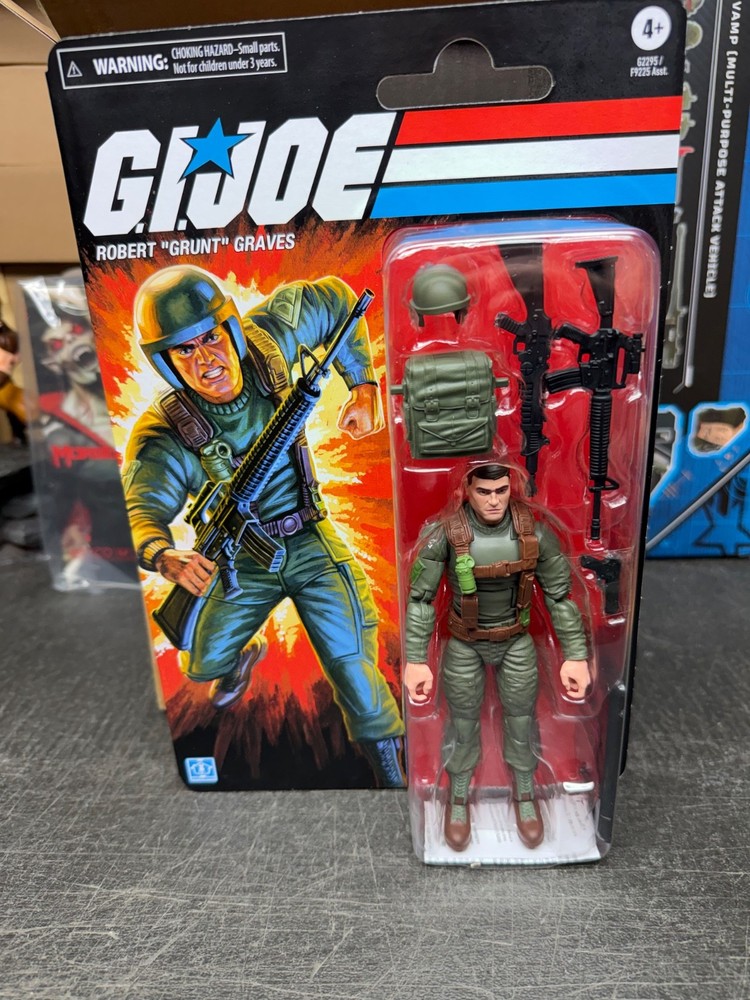 gi Joe classified grunt retro card