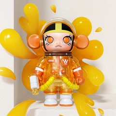 POP MART 100% Mega Space Molly Series 4 Blind Box Confirmed Figure Toy Doll