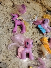My Little Pony Lot of 12 Various Sizes Hasbro Figures MLP