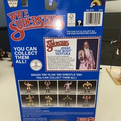 WWE LJN Jesse “The Body” Ventura Chase BLACK CARD Series 2. Ships Same Day!