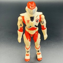 Vintage 1994 Lanard The Corps Star Force 3.75″ Action Figure Only Red White Used