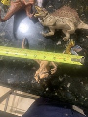 Lot of 13- Made in Indonesia-Dinosaurs With Moveable Arms and Legs 6”and Bigger