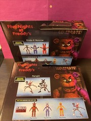 2026 JAZWARES FNAF FIVE NIGHTS AT FREDDYS ENDO SERIES TOY BONNIE & MANGLE PACKS