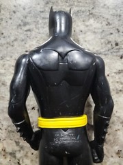 Vintage 1991 DC Comics 11”Batman Action Figure. TV MOVIE (NO CAPE)