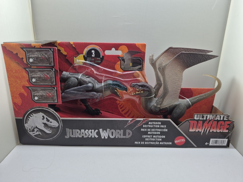 New Jurassic World Ultimate Damage Mutadon Destruction Pack