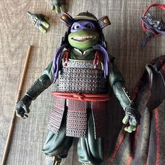 TMNT NECA Samurai Donatello Movie 3 Turtle Figure