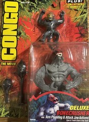 Kenner Congo Movie Bonecrusher Deluxe Action Figure w/ Zinj Monkey Bone 1995