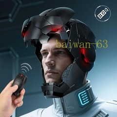 US STOCK Iron Man 1:1 Matte Black MK5 Helmet Deformable Voice Control Wearable