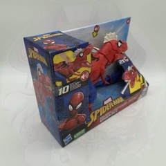 Marvel Spider-Man Web Chompin’ Spider-Rex T-Rex 16-Inch Action Figure w/ Sounds