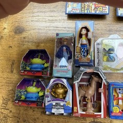Disney Store Mini Brands Lot Zuru 5 Surprise Toy Story Gold Buzz Princess Stitch