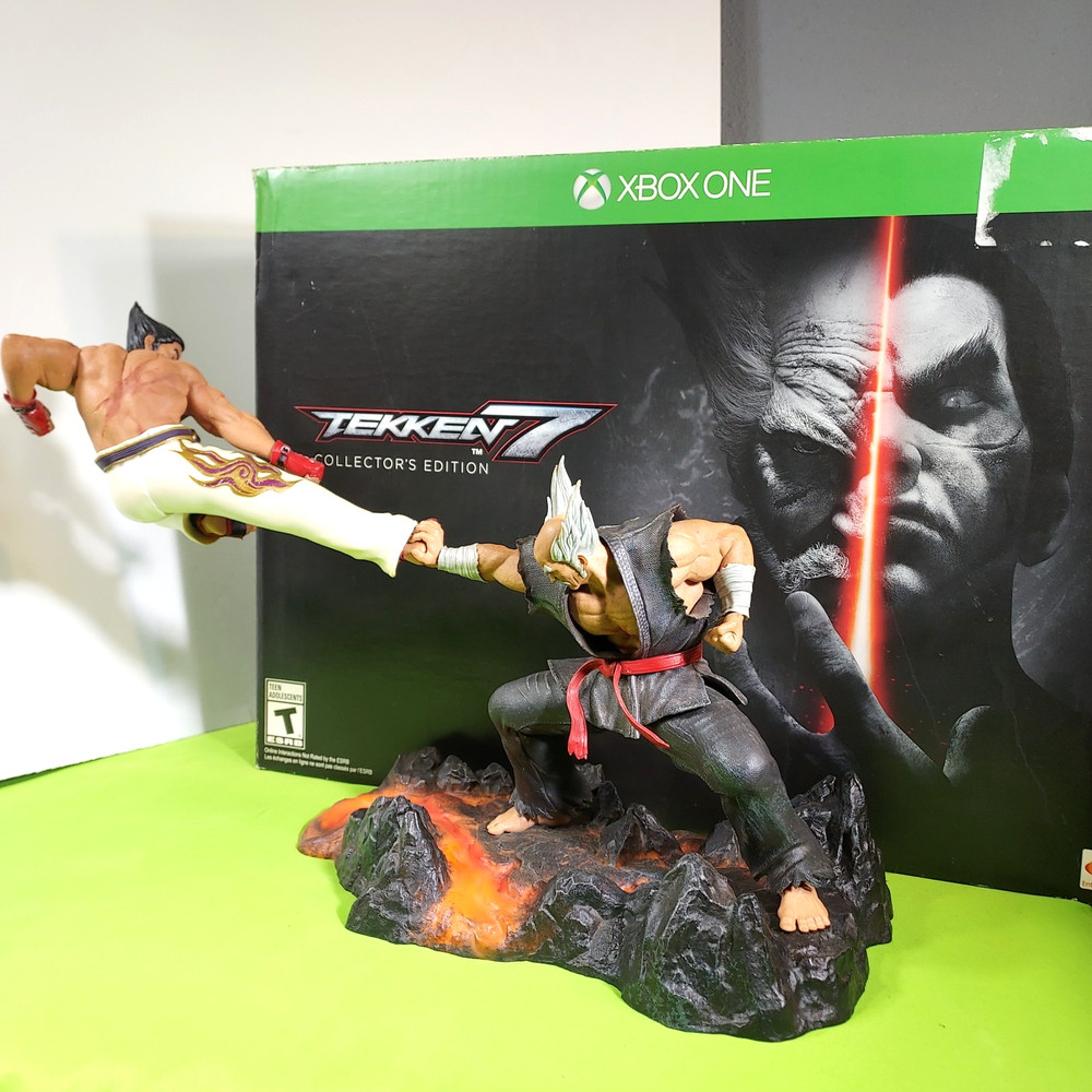 Tekken 7 Collector’s Edition Figure w/OG Box (NO GAME or SOUNDTRACK) XBOX ONE
