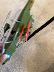 Vintage 1993 GI JOE Street Fighter Heli-Fighter (Dragonfly) Helicopter w/ Guile