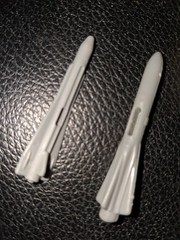 2 Vintage ARAH gijoe Tiger Shark Missiles 3 3/4 2 DIFFERENT BATS boat SNAKE EYES