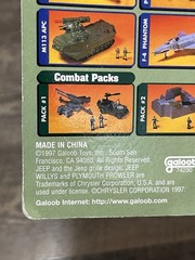 Galoob Battle Squads COMBAT PLATOON #2 WWII 1″ Action Figure Set 1997