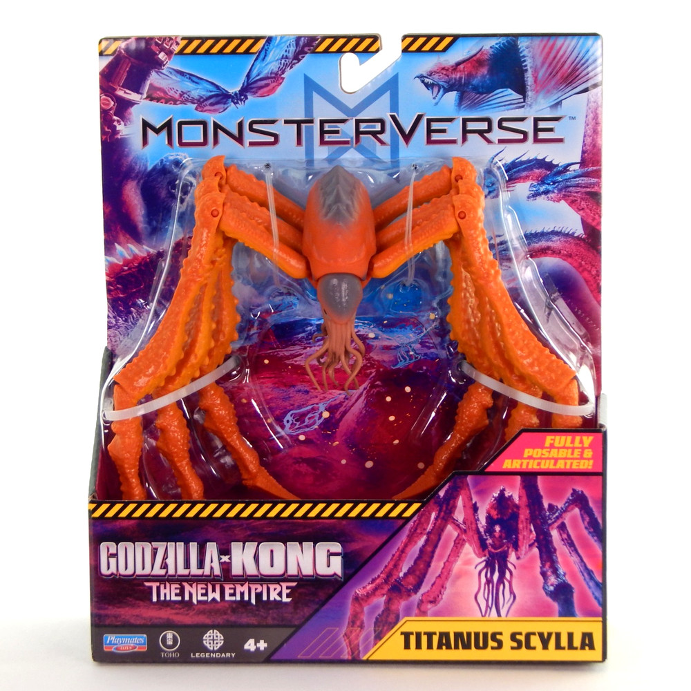 Monsterverse Godzilla Titanus Scylla Legendary 6″ Action Figure