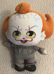 2025 IT Welcome to Derry 10″ PENNYWISE Plush Doll w/ DVD Snapback