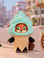 💡 TOPTOY x Zootopia 2 Nick & Judy Best Undercover Vinyl Plush One Blind Box
