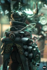 ART FUTURE Coleoptera Hunter 1/6th Limited Collectibles Action Figure New Stock
