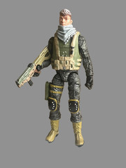 Eagle Force Custom Mercenary Black Thorn w/customized weapons and accessories