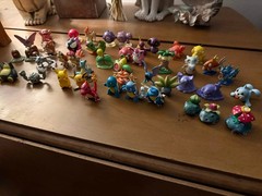 Pokémon TOMY figure vintage 1999 – multiple variations (Kanto region)