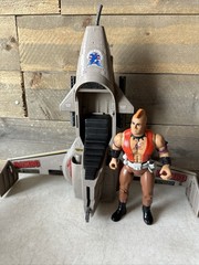 Rambo 1985 Coleco Force of Freedom Attack Vehicle Lot + Mad Dog + Parts