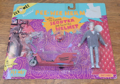 PEE-WEE HERMAN w/Scooter and Helmet – 1988 Matchbox – NEW/SEALED