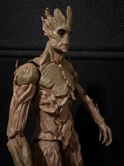 Marvel Legends 9” GROOT 2014 Complete BAF Guardians of The Galaxy