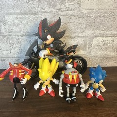 Sonic the Hedgehog 3 (2024) SHADOW 5″ Figure & Mototcycle Mixed Lot 4867