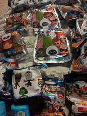 Disney Marvel Lot of Mystery/Blind Bag Figural Keychains & Clips, Others