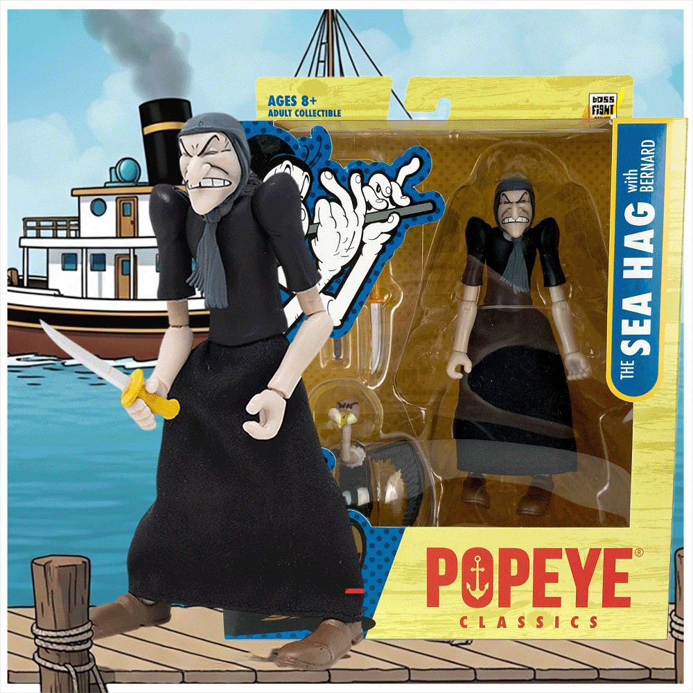 Sea Hag – Popeye Classics Action Figure: Boss Fight Studio Llc
