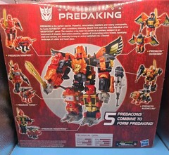 Hasbro Transformers Platinum Edition Predaking Action Figure Complete In Box
