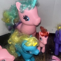 My Little Pony Style Ponies Colorful Unicorns Various Sizes Lot of 13