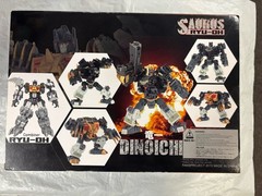 Transformers 3rd Party Dinoking Fans Project Saurus Ryu-Oh Dinoichi 2015 New
