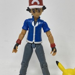 Pokemon Ash Ketchum And Pikachu Action Figures Official Nintendo TOMY 2015