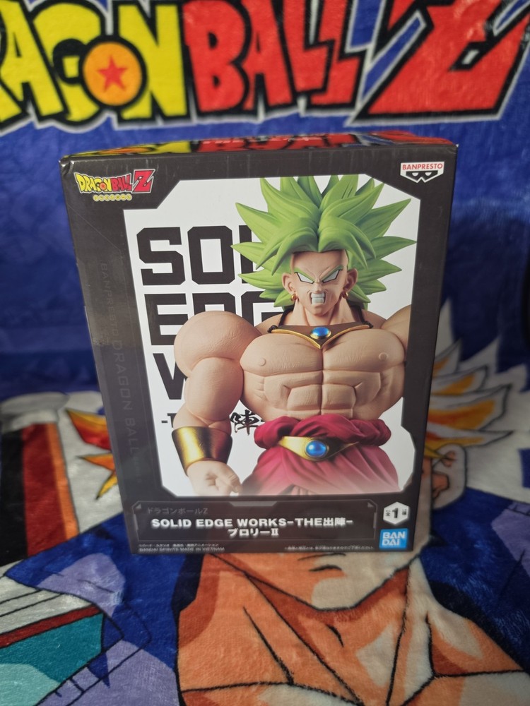 Banpresto Dragon Ball Z Solid Edge Works Broly II 9.1- in Figure
