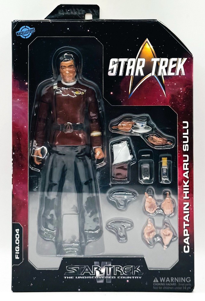 The Nacelle Company Star Trek VI: Movie Captain Hikaru Sulu Figure – Open Box