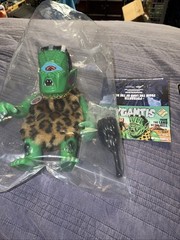 Naoya Psygantis Vinyl Art Toy Signed Remarked LE 1/25 Blackdots Kaiju Japan 2026