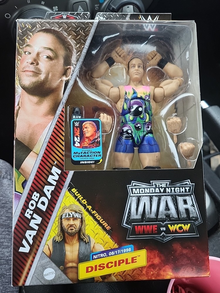 WWE Elite Monday Night War 6″ Rob Van Dam RVD Walmart Exclusive NEW 2024 Mattel