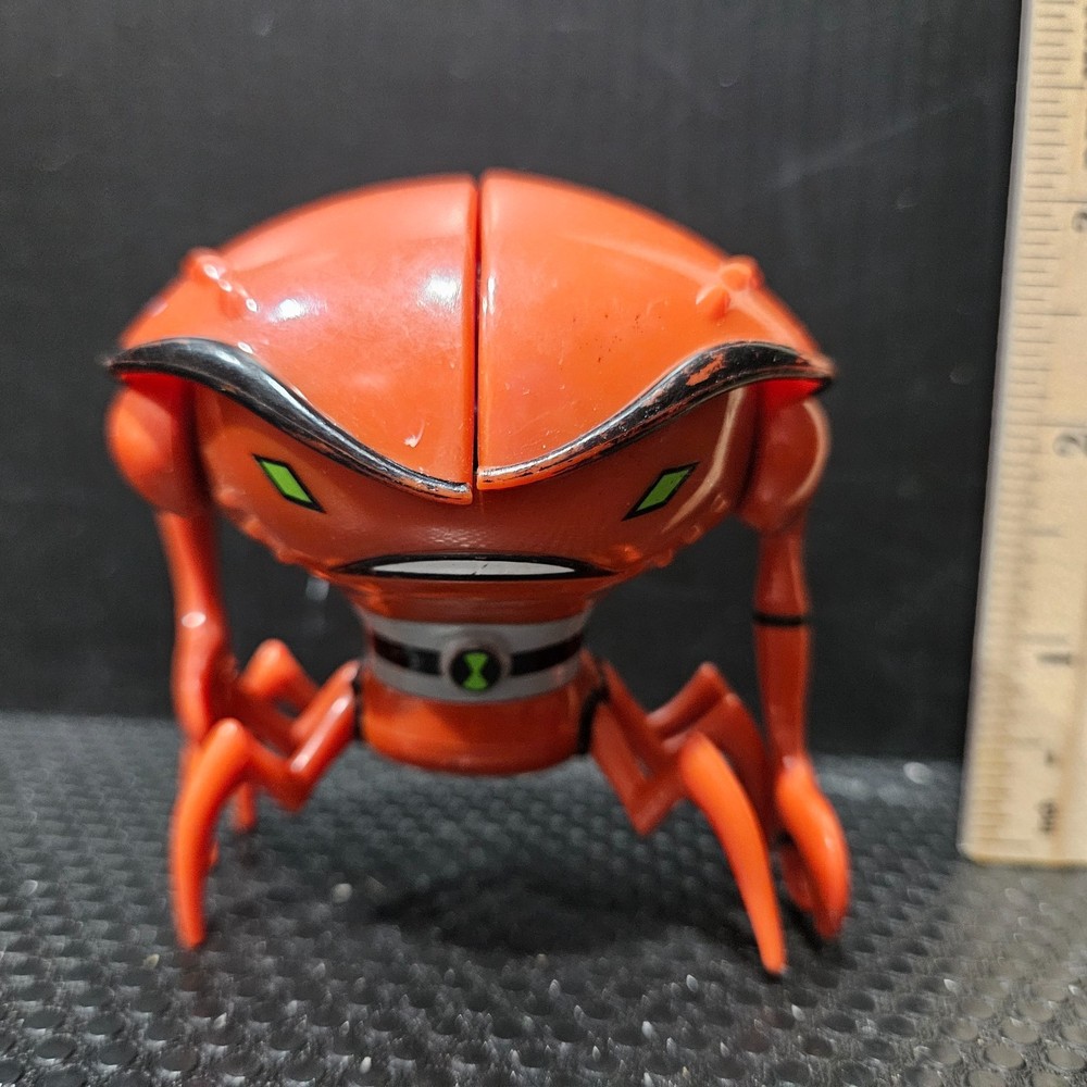Ben 10 Alien Force 2008 BRAINSTORM Red 3″ Action Figure Brain Storm